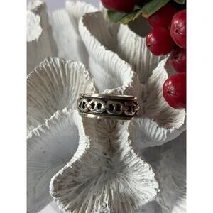Vintage Spinning 925 Sterling Silver Ring Size 9